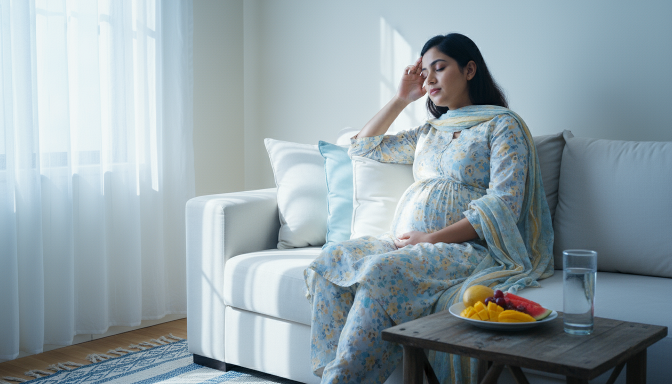 ৫ম সপ্তাহে শারীরিক সমস্যা ও লক্ষণ